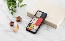 MAN&WOOD case for Galaxy S20 Ultra mondrian wood black