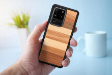 MAN&WOOD case for Galaxy S20 Ultra sabbia black