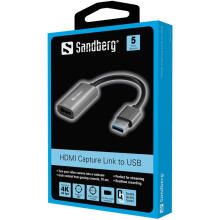 Sandberg 134-19 HDMI Capture Link to USB