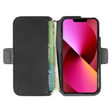 Krusell Leather PhoneWallet Apple iPhone 13 black (62394)