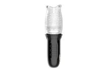 Erolab Tornado Male Masturbator Black/Transparent (MSTRB01b)