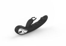 Erolab Cheeky Bunny G-spot & Clitoral Massager Black (ZYCP01b)