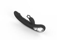 Erolab Cheeky Bunny G-spot & Clitoral Massager Black (ZYCP01b)