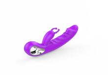 Erolab Cheeky Bunny G-spot & Clitoral Massager Purple (ZYCP01p)