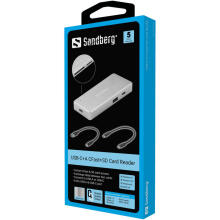 Sandberg 136-42 USB-C+A CFast+SD Card Reader