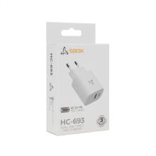 Sbox HC-693 USB home charger 20W QC white