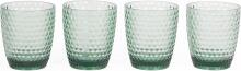 Cambridge CM07654GEU7 Fete Diamond 4pcs tumbler set green