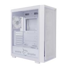 White Shark GCC-2401 Warhead-3 White 4 Fans 12cm RGB