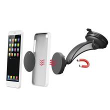 Hama 00201512 Magnet Car Mobile Phone Holder with Suction Cup, 360 Rotation Universal