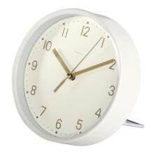 Hama 00186302 Golden Desk Clock Quiet White