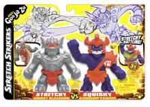 HEROES OF GOO JIT ZU Stretch Strikers figures 2-pack