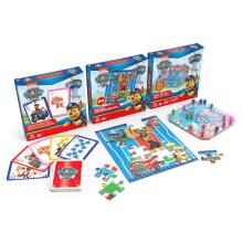 SPINMASTER GAMES spēļu komplekts Paw Patrol, 3 spēles, 6066829