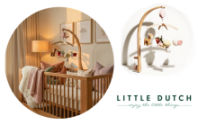 Little Dutch Wooden Music Mobile Fairy Garden FSC Art.9000