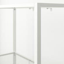 IKEA BAGGEBO Art.50481172 White Metāla plaukts 60x25x116cm