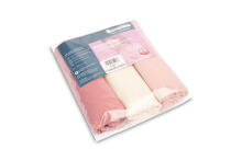 MUSLIN DIAPER UNIFORM PINK (Pack - 3 pcs)