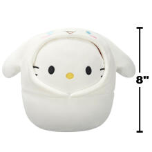 SQUISHMALLOWS HELLO KITTY W20 Plush toy Hoodie edition, 20 cm