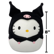 SQUISHMALLOWS HELLO KITTY W20 Plīša rotaļlieta, 20 cm