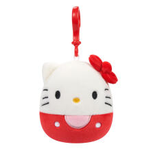 SQUISHMALLOWS HELLO KITTY W20 Clip-on plush toy, 8 cm