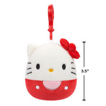 SQUISHMALLOWS HELLO KITTY W20 pehme võtmehoidja, 8 cm