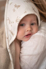 Little Dutch Hooded Towel  Art.TE50603023 Baby Bunny  Bērnu Dvielis ar kapuci 75x75 cm