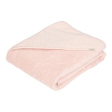 Little Dutch Hooded Towel  Art. TE50652005 Pure Soft Pink Baby käterätik rätikuga 75x75sm