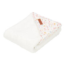 Little Dutch Hooded Towel  Art.TE50621450 Flower Butterflies Bērnu Dvielis ar kapuci 75x75 cm