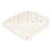 Little Dutch Hooded Towel  Art.TE50902002 Vintage Sunny Stripes  Bērnu Dvielis ar kapuci 100x100 cm