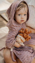 Little Dutch Bath Poncho Art.TE50873020 Soft Mauve