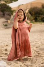 Little Dutch Bath Poncho Art.TE50851751 Pink Blush  Полотенце-пончо