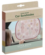 Little Dutch Cars Sunshades Art.125889 Ocean Dream Pink