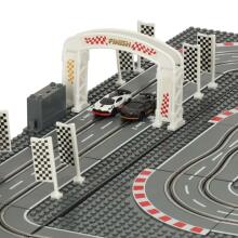 Ikonka Art.KX3490_2 Police car racing track 64x64cm