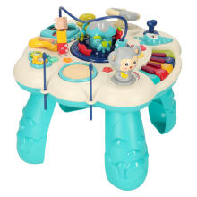 Ikonka Art.KX3601_1 Educational interactive table for children with sound blue