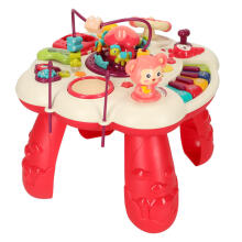 Ikonka Art.KX3601 Educational interactive table for children with sound red