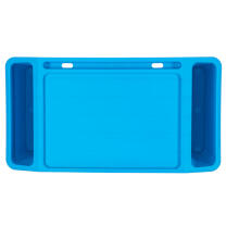 Ikonka Art.KX3410_1 Laptop table with organiser mobile blue