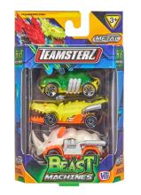 TEAMSTERZ Beast Machine automašīnu 3-paka, 7,5 cm