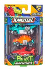 TEAMSTERZ Automobiliai „Beast Machine“, 3vnt, 7,5 cm