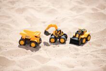 TEAMSTERZ JCB Trucks set, 3pcs, 18cm