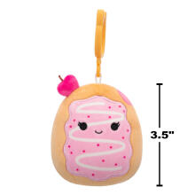 SQUISHMALLOWS W20 Piespraužama plīša rotaļlieta, 8 cm