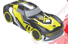 EXOST radio control car Star rush, scale 1:28