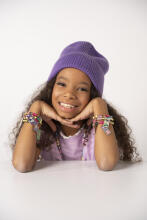 STICKI ROLLS bracelet with accessories and stickers