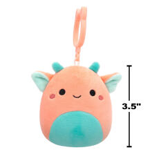 SQUISHMALLOWS W20 pehme võtmehoidja, 8 cm