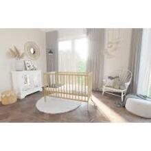 La Bebe™ Loft Cribbed Art.191493 Cloud Bērnu kokā gultiņa 120x60cm