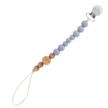 LOLLIPOP pacifier clip Dusty Blue