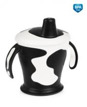 CANPOL BABIES non spill cup with handle Cow, 250ml, 31/404 black