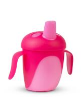 CANPOL BABIES non-spill cup with hard spout 240ml Tropical Bird, 76/001_pin