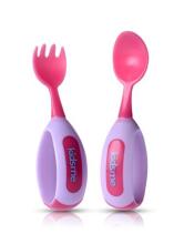 KIDSME toddler spoon & fork set Lavender 9853LA