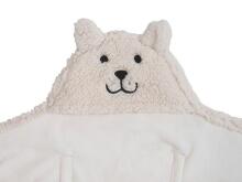 JOLLEIN wrap blanket Teddy Bear off-white