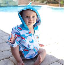 ZOOCCHINI swim coverup Shark S/M ZOO12302S/M