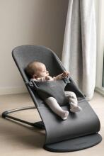 BABYBJÖRN bouncer Bliss Charcoal Grey 3D Jersey