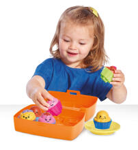 TOMY kēksiņu  komplekts Shake & Sort Cupcakes, E72546